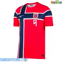 Camisa de time de futebol Noruega Erling Haaland #9 Replicas 1º Equipamento Mundo 2026 Manga Curta